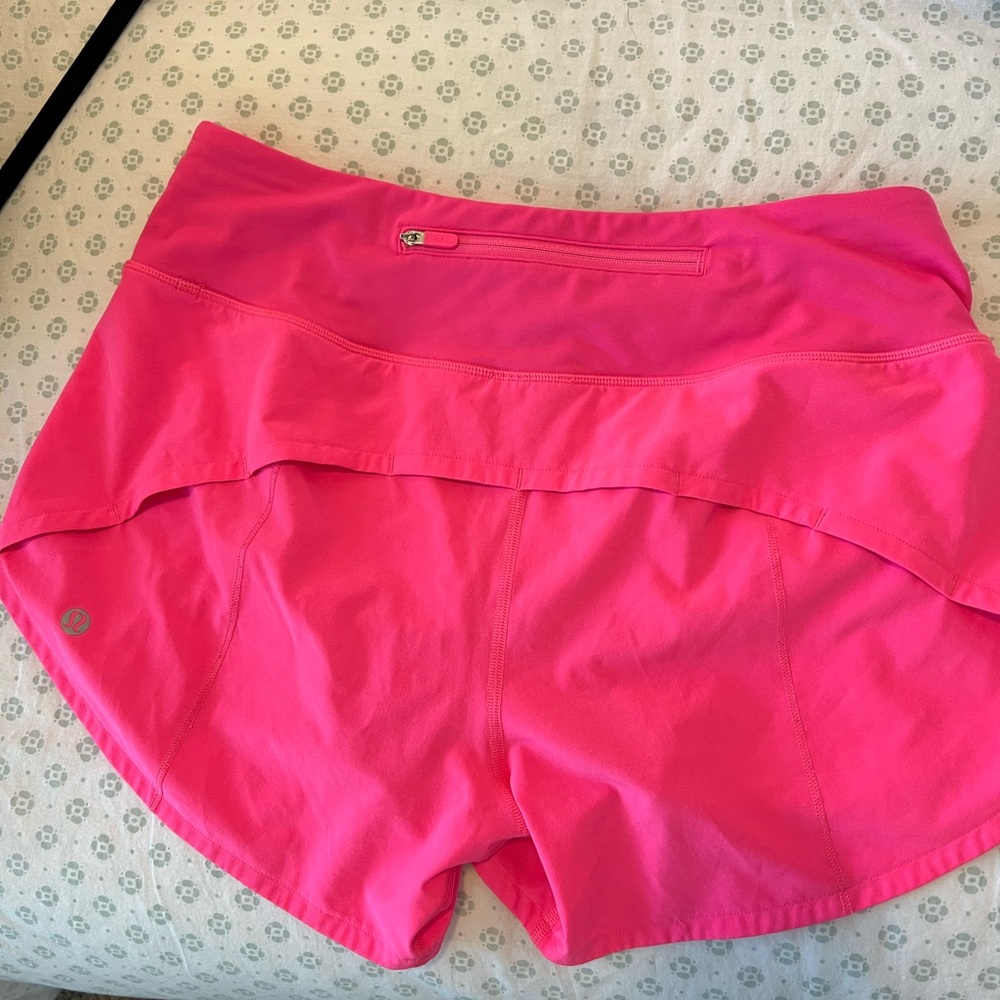 Lululemon Speed Up High Rise Lined Short